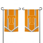 Tennessee Volunteers Garden Flag Custom Chevron Stripes Orange Best Selling