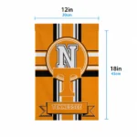 Tennessee Volunteers Garden Flag Custom Circle Medallion Orange Best Selling