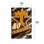 Tennessee Volunteers Garden Flag Customized Glowing Star Orange Best Selling