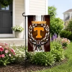 Tennessee Volunteers Garden Flag Personalized Laurel Wreath Orange Best Selling