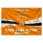 Tennessee Volunteers House Flag Custom Brushed Streaks Orange Best Selling