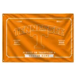 Tennessee Volunteers House Flag Custom Ornate Border Orange Best Selling
