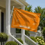 Tennessee Volunteers House Flag Custom Ornate Border Orange Best Selling