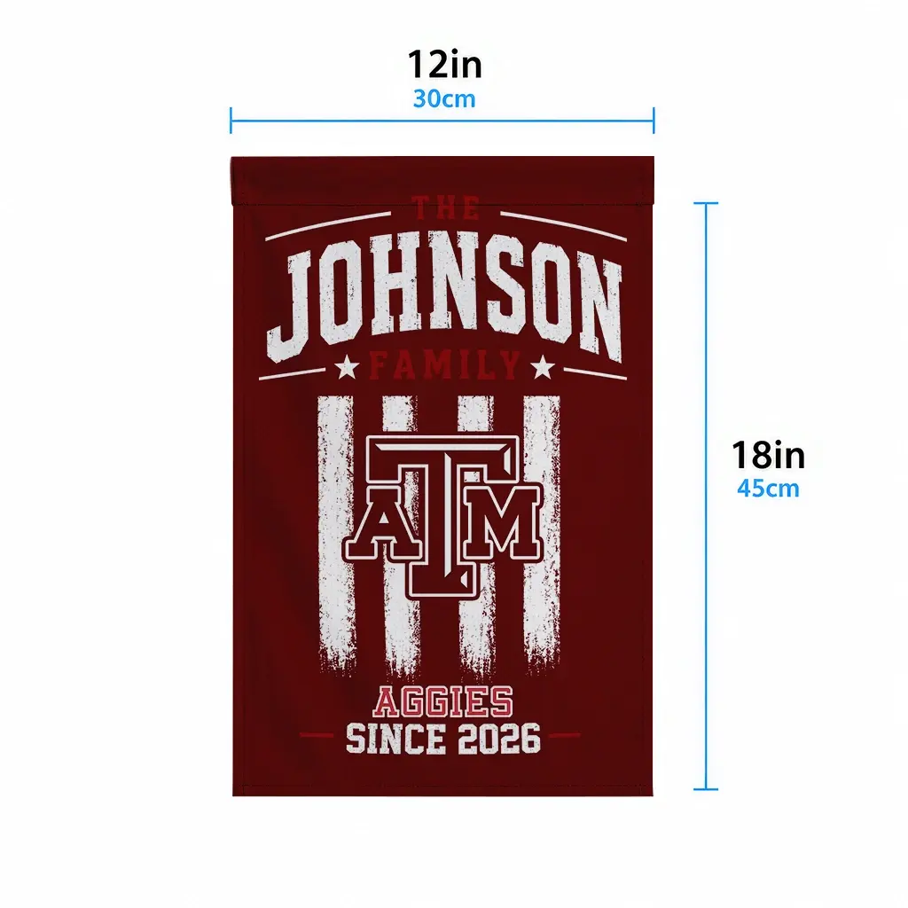 Texas Am Aggies Garden Flag Custom Distressed Stripes Maroon High Quality Texas Am Aggies Garden Flag Custom Distressed Stripes Maroon High Quality