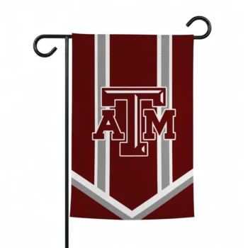 Texas Am Aggies Garden Flag Customized Chevron Stripes Maroon Best Selling