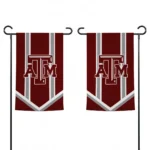 Texas Am Aggies Garden Flag Customized Chevron Stripes Maroon Best Selling