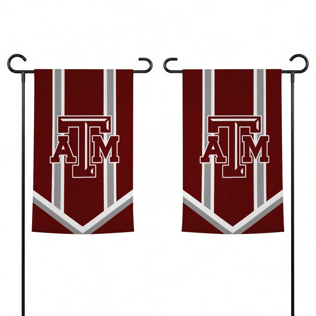 Texas Am Aggies Garden Flag Customized Chevron Stripes Maroon Fashion Forward Texas Am Aggies Garden Flag Customized Chevron Stripes Maroon Fashion Forward
