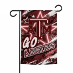 Texas Am Aggies Garden Flag Personalized Glowing Star Maroon Best Selling