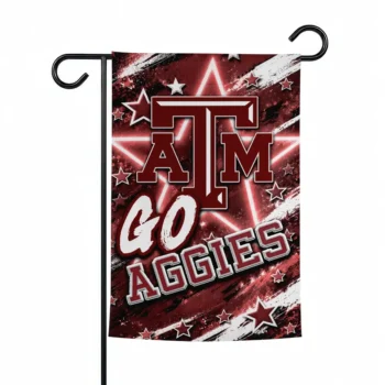 Texas Am Aggies Garden Flag Personalized Glowing Star Maroon Best Selling