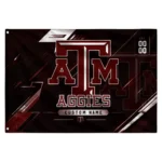 Texas Am Aggies House Flag Custom Speed Slashes Maroon Best Selling