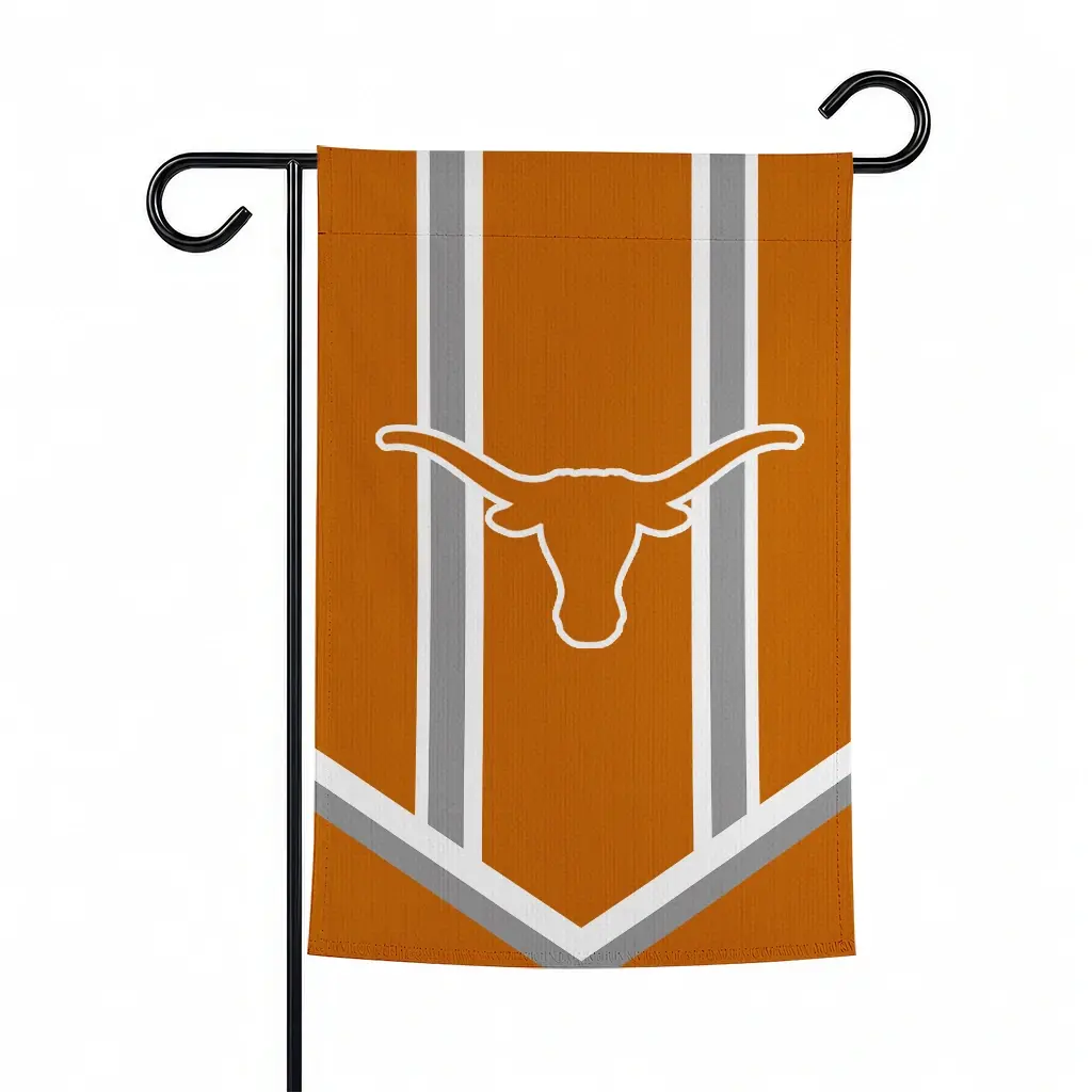 Texas Longhorns Garden Flag Custom Chevron Stripes Orange Best Selling Texas Longhorns Garden Flag Custom Chevron Stripes Orange Best Selling