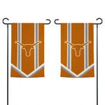 Texas Longhorns Garden Flag Custom Chevron Stripes Orange Best Selling
