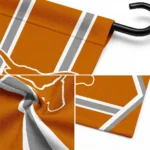 Texas Longhorns Garden Flag Custom Chevron Stripes Orange Best Selling
