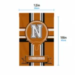 Texas Longhorns Garden Flag Custom Circle Medallion Orange Best Selling