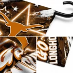 Texas Longhorns Garden Flag Customized Glowing Star Orange Best Selling