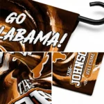Texas Longhorns Garden Flag Customized Swirl Vortex Orange Best Selling