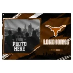 Texas Longhorns House Flag Personalized Framed Photo Orange Black Best Selling