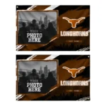 Texas Longhorns House Flag Personalized Framed Photo Orange Black Best Selling