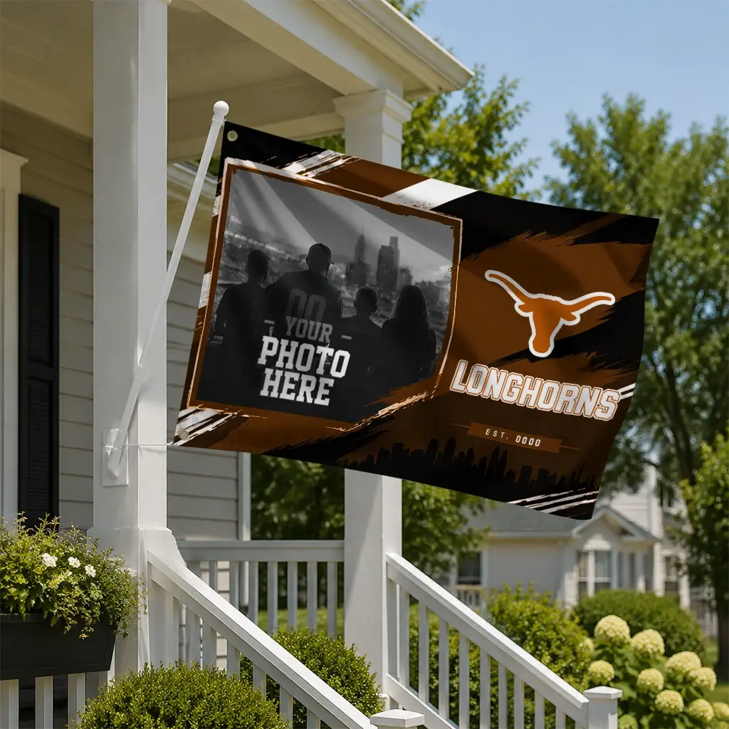 Texas Longhorns House Flag Personalized Framed Photo Orange Black New Arrival Texas Longhorns House Flag Personalized Framed Photo Orange Black New Arrival
