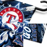 Texas Rangers Garden Flag Custom Glowing Star Blue Best Selling