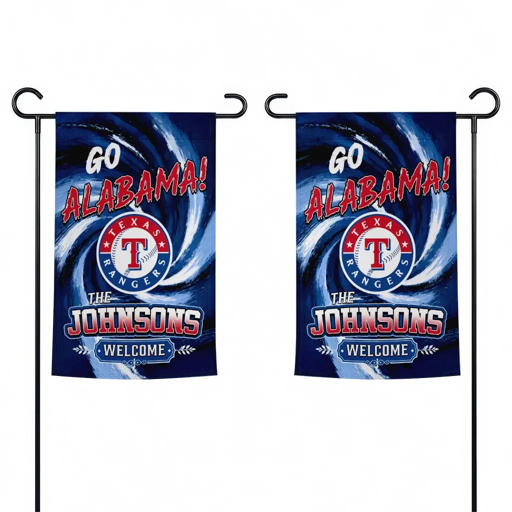 Texas Rangers Garden Flag Custom Swirl Vortex Blue Fashion Forward Texas Rangers Garden Flag Custom Swirl Vortex Blue Fashion Forward