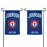 Texas Rangers Garden Flag Customized Distressed Stripes Blue Best Selling