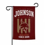 Texas State Bobcats Garden Flag Custom Distressed Stripes Maroon Best Selling