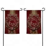 Texas State Bobcats Garden Flag Custom Laurel Wreath Maroon Best Selling