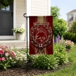 Texas State Bobcats Garden Flag Custom Laurel Wreath Maroon Best Selling