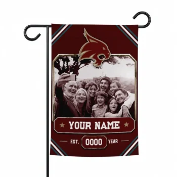 Texas State Bobcats Garden Flag Custom Photo Frame Maroon Best Selling