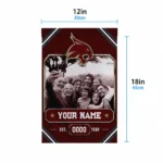 Texas State Bobcats Garden Flag Custom Photo Frame Maroon Best Selling