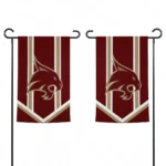 Texas State Bobcats Garden Flag Customized Chevron Stripes Maroon Best Selling