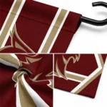 Texas State Bobcats Garden Flag Customized Chevron Stripes Maroon Best Selling