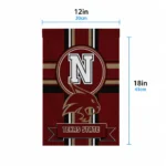 Texas State Bobcats Garden Flag Customized Circle Medallion Maroon Best Selling