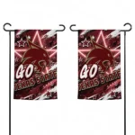 Texas State Bobcats Garden Flag Personalized Glowing Star Maroon Best Selling