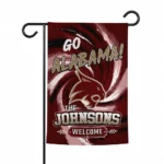 Texas State Bobcats Garden Flag Personalized Swirl Vortex Maroon Best Selling