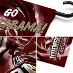 Texas State Bobcats Garden Flag Personalized Swirl Vortex Maroon Best Selling
