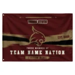 Texas State Bobcats House Flag Customized Brushed Streaks Maroon Best Selling