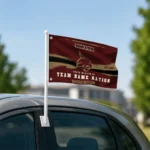 Texas State Bobcats House Flag Customized Brushed Streaks Maroon Best Selling