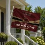 Texas State Bobcats House Flag Customized Brushed Streaks Maroon Best Selling