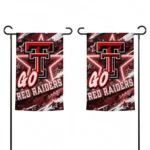 Texas Tech Red Raiders Garden Flag Custom Glowing Star Red Best Selling