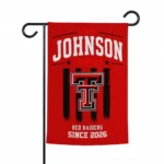 Texas Tech Red Raiders Garden Flag Customized Distressed Stripes Red Best Selling