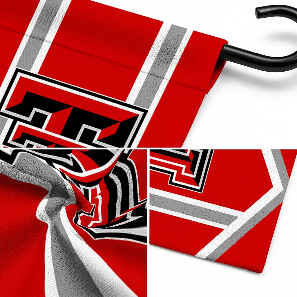 Texas Tech Red Raiders Garden Flag Personalized Chevron Stripes Red Latest Model Texas Tech Red Raiders Garden Flag Personalized Chevron Stripes Red Latest Model