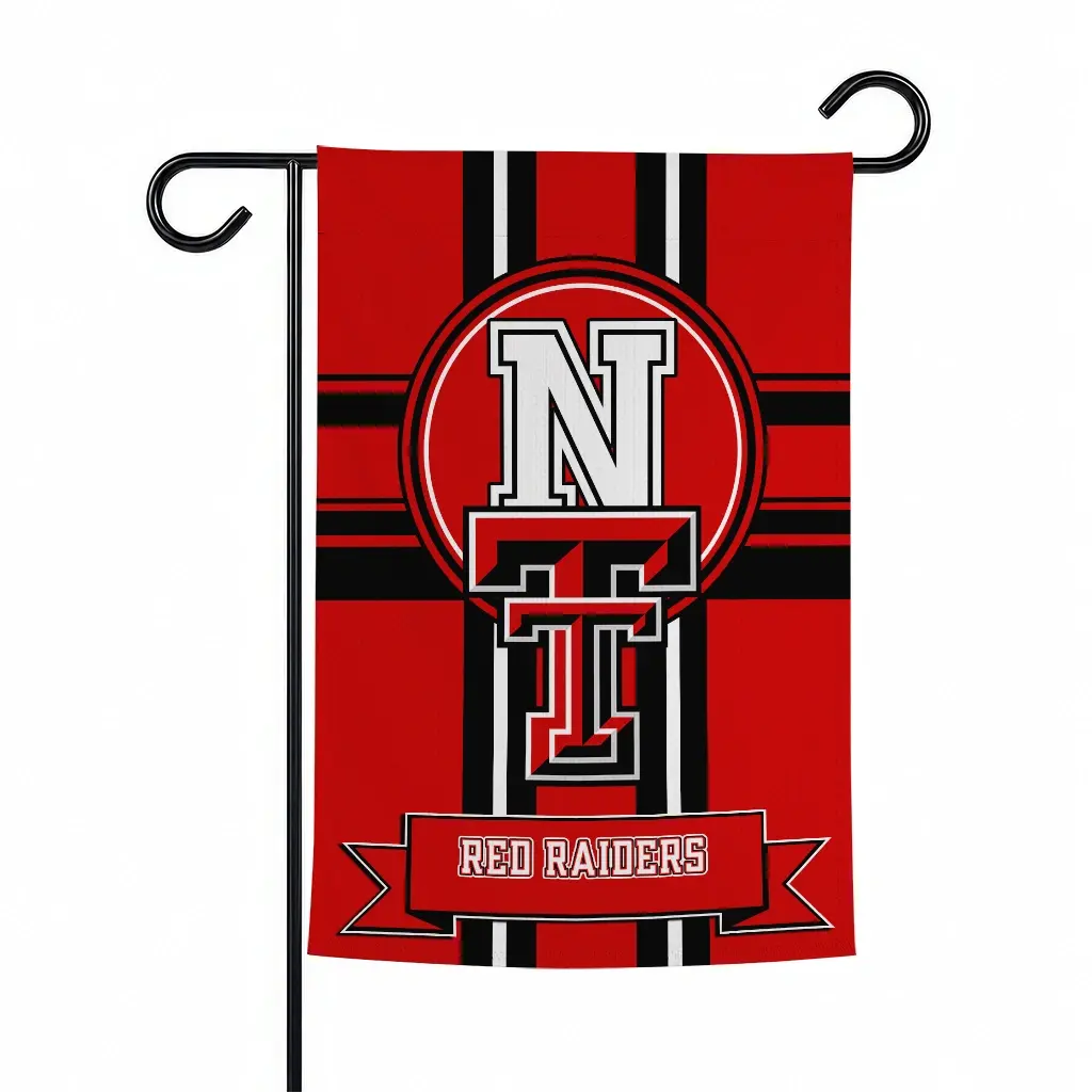 Texas Tech Red Raiders Garden Flag Personalized Circle Medallion Red Best Selling Texas Tech Red Raiders Garden Flag Personalized Circle Medallion Red Best Selling