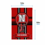 Texas Tech Red Raiders Garden Flag Personalized Circle Medallion Red Best Selling