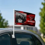 Texas Tech Red Raiders House Flag Customized Framed Photo Red Black Best Selling
