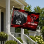 Texas Tech Red Raiders House Flag Customized Framed Photo Red Black Best Selling