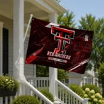 Texas Tech Red Raiders House Flag Customized Speed Slashes Red Best Selling