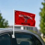 Texas Tech Red Raiders House Flag Personalized Ornate Border Red Best Selling