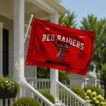 Texas Tech Red Raiders House Flag Personalized Ornate Border Red Best Selling